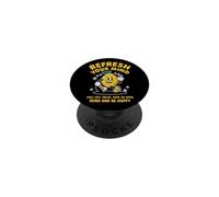 Rinfresca la tua mente con il limone felice PopSockets PopGrip Adesivo