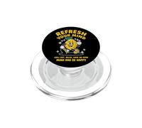 Rinfresca la tua mente con il limone felice PopSockets PopGrip per MagSafe