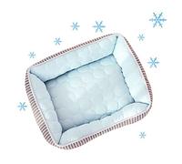 Rinfrescante Cuccia per Cani Estivo Letto per Cani Ortopedico Ice Silk Lavabile Antiscivolo per Il Viaggio Dell'interno per Cani di Media E Piccola Taglia