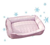 Rinfrescante Cuccia per Cani Estivo Letto per Cani Ortopedico Ice Silk Lavabile Antiscivolo per Il Viaggio Dell'interno per Cani di Media E Piccola Taglia