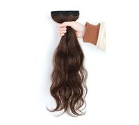 Rinfrescante Lunghe Estensioni Dei Capelli Ondulati Clip Nelle Estensioni Dei Capelli Veri Capelli Umani Traceless Invisibile 3 pz Capelli Estensioni Nere Parrucche Dei Capelli Umani Regolabile