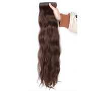 Rinfrescante Lunghe Estensioni Dei Capelli Ondulati Clip Nelle Estensioni Dei Capelli Veri Capelli Umani Traceless Invisibile 3 pz Capelli Estensioni Nere Parrucche Dei Capelli Umani Regolabile