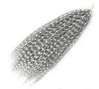 Rinfrescante Parrucche lunghe Parrucche intrecciate all'uncinetto Parrucche ricci multicolori ondulate morbide Estensioni dei capelli sintetici per le donne Usano parrucche piene Regolabile