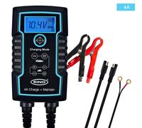 RING Automotive 4A Smart Caricabatterie e Mantenitore Batteria RPRSC804