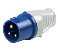 Ring Automotive A0043 - Spina a 3 poli, in plastica, 240 Volt, 16 Ampere