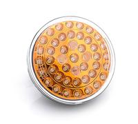 RING AUTOMOTIVE BL386AA anteriore spie gatto 1 rotondo a LED luce, 122 mm, 24 V, ambra riflettori con posteriore mine