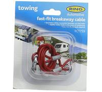 Ring Automotive RCT759 - Cavo di Sicurezza a Strappo per Freno rimorchio, Installazione Rapida