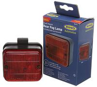 Ring Automotive RL014 Fanale Retronebbia Rosso Quadrato