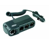 Ring Automotive RMS4 Presa Accendisigari Quadrupla con Tester