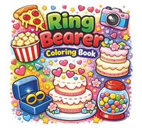 Ring Bearer: Bold and Easy Coloring Book for Adult and Kids