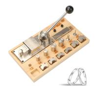 Ring Bender, formatore ad anelli per la creazione di gioielli, espansione e dilatatore regolabili per looping, avvolgicavo e argentieri con funzione di riduzione