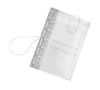 Ring Binder A4 - Cartella per legante ad anello, poli Pockets A4, cartella Binders, Small 5 anelli Holk Shell | M5 Tri-Fold Clear Paper Binders, For Home School Travel Art Management