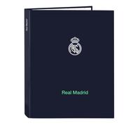 Ring Binder Real Madrid C.F. A4 26.5 X 33 X 4 Cm NUOVO