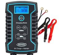 Ring Caricabatteria E Mantenitore Di Carica Smartcharge 12/24v 8a S_0288_RESC808