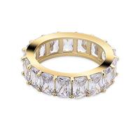 Ring di musossanite taglio cuscino rettangolare 14K, anelli di coppia intarsiata a fila, una gemma di un regalo per i propri cari, Day della figlia