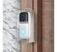 Ring Doorbell Rain Cover PU Trasparente Anello Campanello Copertura Protettiva 10 × 15 cm Campanello Video Esterno Copertura Blocco Delle Meteo Compatibile con Ring, Blink, Google Nest