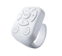 Ring Finger Scroller - blluetooth Page Turner | Remote Control App Page Turner | Multifunctional Page Turner Scrolling Anelli Fingertip Control for Photos Videos E-Book Music Auto Camera Shutter