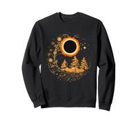 Ring Fire Eclipse Flowers Aesthetic Total Solar Eclipse Felpa