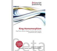 Ring Homomorphism: Ring Theory, Abstract Algebra, Function, Ring, Function Composition,Class, Category
