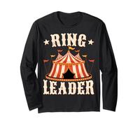 Ring Leader - Circus Lover Ringmaster Circus Party Gifts Maglia a Manica