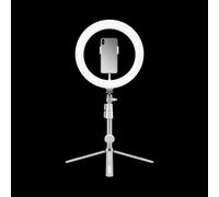 KODAK LED Selfie Ring Light - Treppiede, per Smartphone, Fotocamere DSLR Compatte, Action Cam, con Telecomando, Luminosità e Bilanciamento dei Colori Regolabili, 1600 Lumen - Bianco