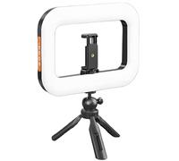 Ring Light, Portable Handheld Phone Light, Continuous Output Lighting with Adjustable Brightness, Ideal for Vlogging, Streaming, Studio Filming, Content Creation, Photography