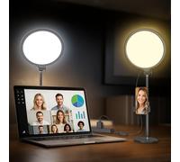 Ring Light Professional 10.3" con Staffa, Luce per Selfie, Luce ad Anello LED da 3 modalità di Illuminazione con 5 luminosità per Trucco, Fotografia, Youtube e Video Selfie