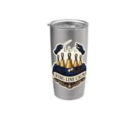 RING LINE CALM Campanelle Prova Ritmo Bicchiere termico in acciaio inox doppia parete