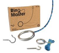 Ring Master® | Gioco di Abilità Ring Toss Gigante | Corda di 3 Metri | Gioco di Lancio dell' Anello Sospeso per Adulti | Outdoor Game | Idea Regalo 100% Divertente | OriginalCorner®