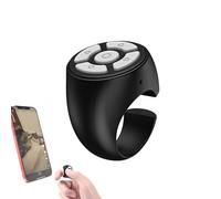 Ring Phone Remote Control, clicker wireless per telefono Selfie Button Controller fotocamera wireless otturatore remoto portatile selfie telecomando per telefoni pigri controllo
