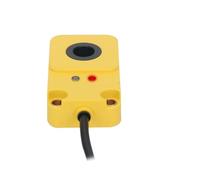Ring proximity switch sensor 12-24VDC IP67 waterproof Inductive type Detecting metal count(Aperture 15mm NPN)