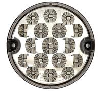 Ring RCV4508 Fanale LED 10-30V 95 mm Retronebbia, Trasparente