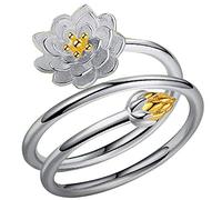 Ring Ring Lotus Flower Ladies Valentine's Day Gift Exquisite Craft Made With All Your Heart Nice processing