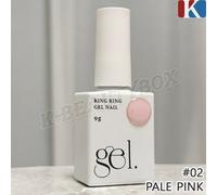 RING RING One Step Gel Nail 9ml #02 Rosa Pallido Easy Effortless Korean Gel Nail