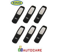 Ring RRL600 X6 Luce Piatta 24 LED Da Parete Con Batterie 3x AA