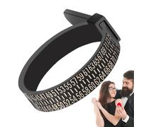 Ring Sizer Measuring Tool - Soft PVC 15cm, Flexible Circumference Gauge | Finger Size Measurement Strap, Reusable Jewelry Mandrel | For Men Women Engagement Band Wedding Gift Sizing