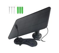 Ring Solar Charger - Sensore intelligente ricaricabile resistente alle intemperie, caricatore ad anello per interni ed esterni, casa, ufficio, appartamento, dormitorio, balcone, patio, veranda