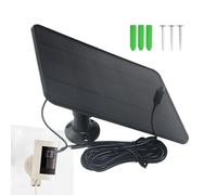 Ring Solar Panel - 20W Low Power Consumption, 8.07x5.51x0.39 Inch Monocrystalline, Type C Compatibility With Smart Sensor | Energy Collector For Indoor Plus Outdoor Home Office Apartment