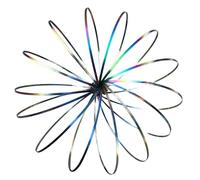 Ring Spinner - Braccialetto Magico Giocattolo per alleviare Lo Stress, Braccialetto Primaverile, Anello Magico per Adulti e Bambini