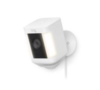 ring 8SH1S2-WEU0 Spotlight Cam Plus - Plug-In - White WLAN IP Videocamera di s