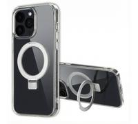 ACCEZZ Ring Stand Cover per Apple iPhone 14 Pro Max, Trasparente