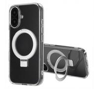 ACCEZZ Ring Stand Cover per Apple iPhone 16, Trasparente