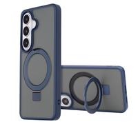 ACCEZZ Stand ad Anello Backcover metallo COVER per Samsung Samsung Galaxy S26, Blu