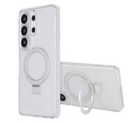 ACCEZZ Stand ad Anello Backcover metallo COVER per Samsung Samsung Galaxy S26 Ultra, Trasparente