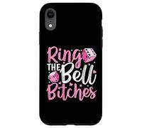 Ring the Bell Bitches Bunco Game Night Divertente giocatore di Bunco Custodia per iPhone XR
