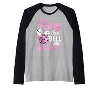 Ring The Bell Bitches! Divertente Bunco Gioco Notte Donne Maglia con Maniche Raglan