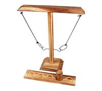 Ring Toss Game | Gioco di abilità in legno | Macchina per lanciare anelli da appendere | Chi è il più veloce? | Emozionanti duelli per la prossima festa I per interni ed esterni | Bambini e adulti |