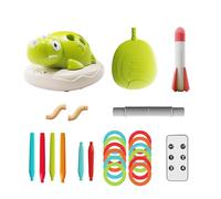 Ring Toss Game - Hook Ring Toss Game | Ring Swing Game | Speed Agility Practice Games Ring Throwing Game | Active Indoor/Outdoor Game Speed Agility Practice Games for Adults Indoor Outdoor
