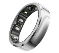 RingConn Smart Ring Gen3 fÃ¼r Frauen und MÃ¤nner - poliertes Silber GrÃ¶Ãe 12