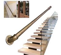 Ringhiera di supporto antiscivolo in ottone per interni ed esterni, ringhiera di sicurezza per bambini e anziani, lunghezza 600 cm